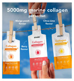 Zooki marine collagen variety pack 30x15ml sachets (British brand)