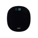 Salter round electronic bathroom scale black, UK version
