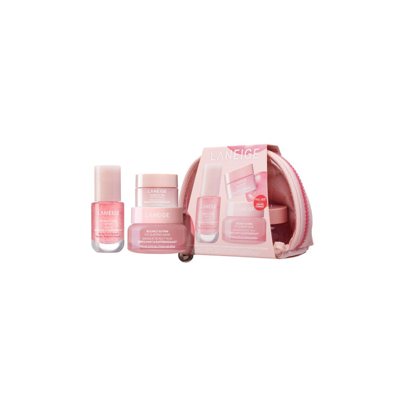 LANEIGE Bouncy Skin On The Go Set mini sizes, UK version