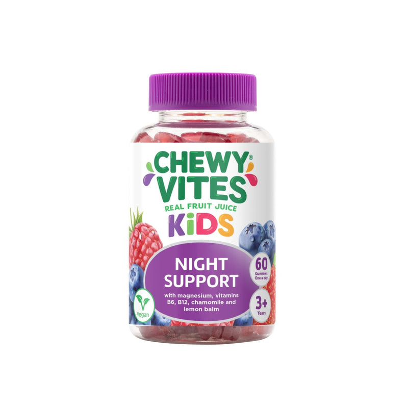 Chewy Vites Kids Night Support gummies 60s, UK version
