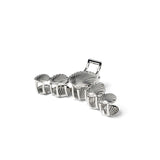 Boots silver shell claw clip - British product