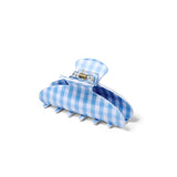 Boots blue checkered hair clip (British brand)
