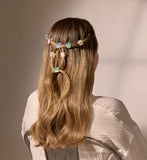 Boots mini flower marble hair clips 8s (British brand)