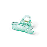 Boots green jelly bow clip, UK version