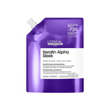 L'Oreal Keratin Alpha Sleek shampoo refill 500ml - British product