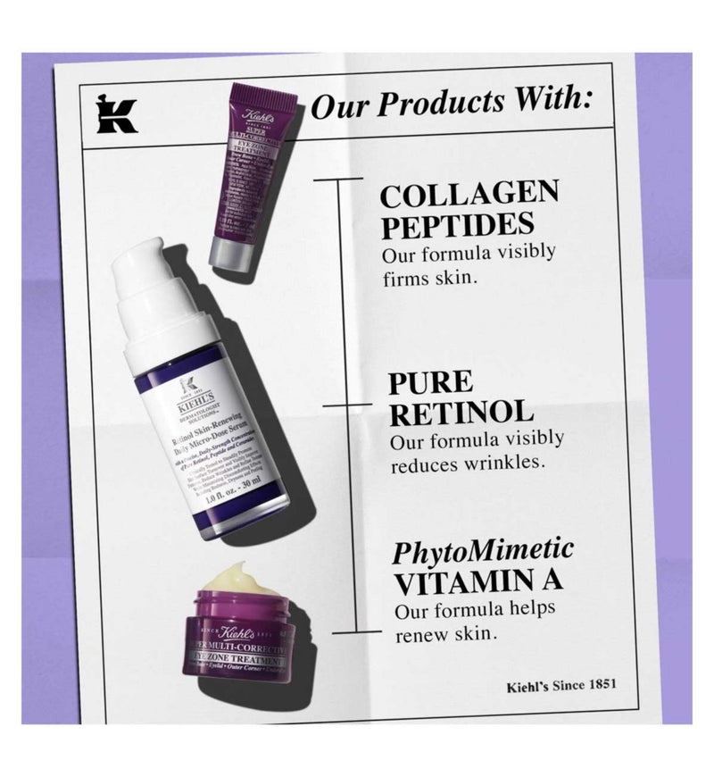 Kiehl's anti-ageing preparations set for men, UK version