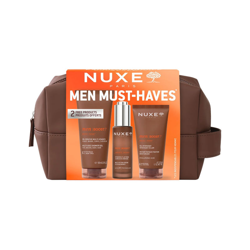 NUXE Men BOOST skincare routine set - British product