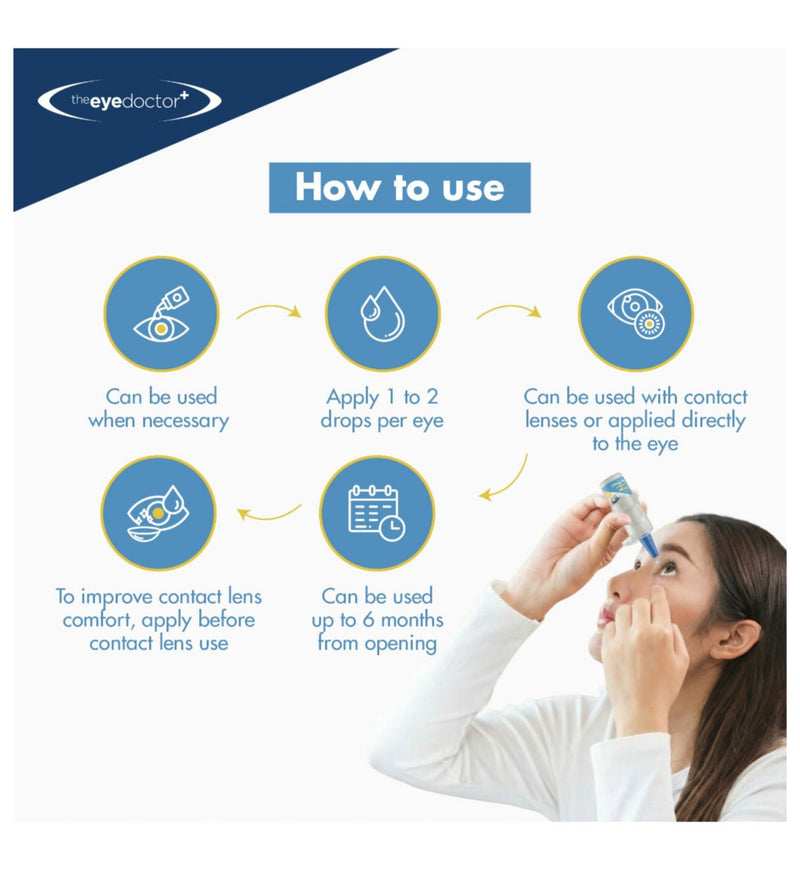 The Eye Doctor Allergy Drops 10ml (British brand)
