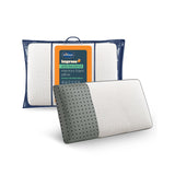 Silentnight Impress memory foam pillow with anti-bacterial charcoal, UK version