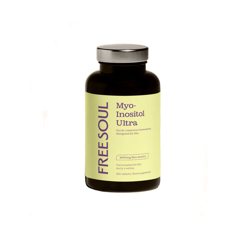 Free Soul Myo-Inositol tablets 120 count (British brand)