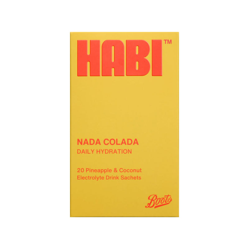 HABI Nada Colada electrolyte powder 20 sachets, UK version