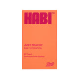 HABI Just Peachy electrolyte powder 20 sachets, UK version
