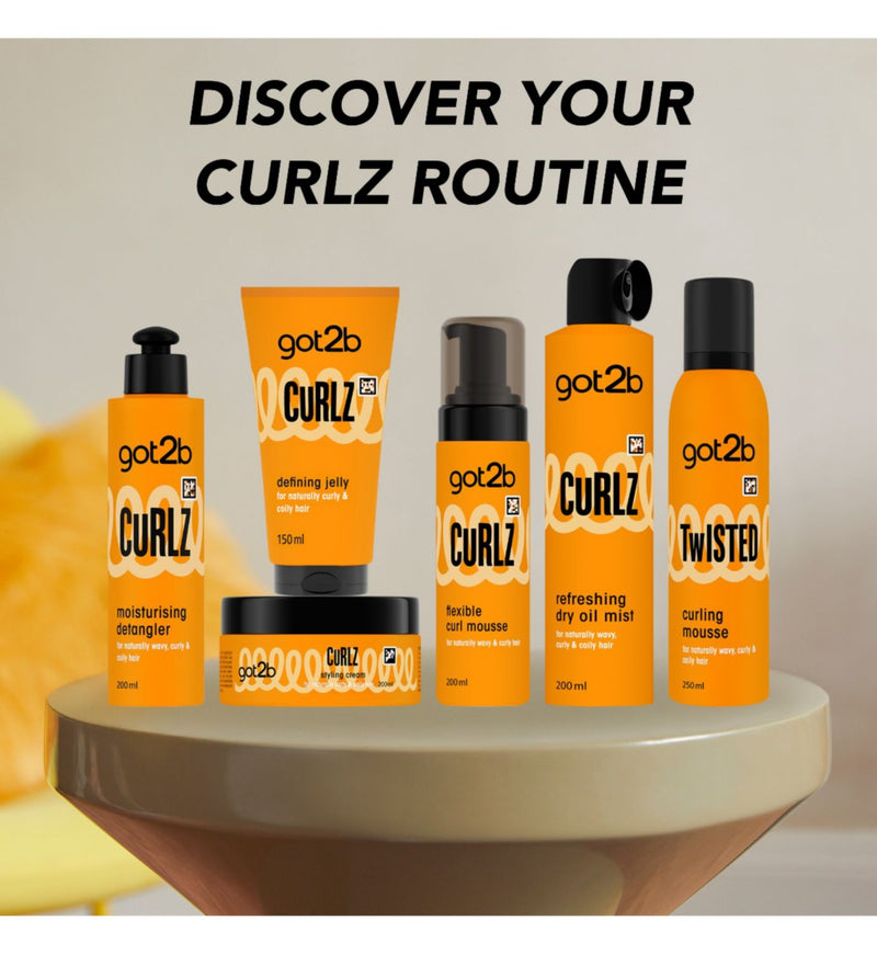 got2b Curlz defining jelly 150ml - British product