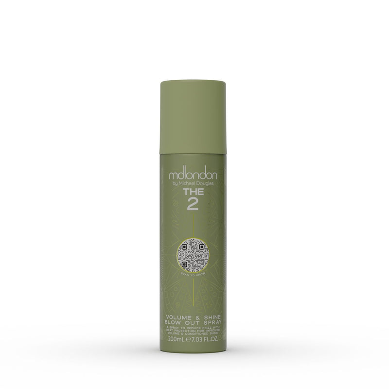 mdlondon volume and shine blow out hairspray 200ml, UK version