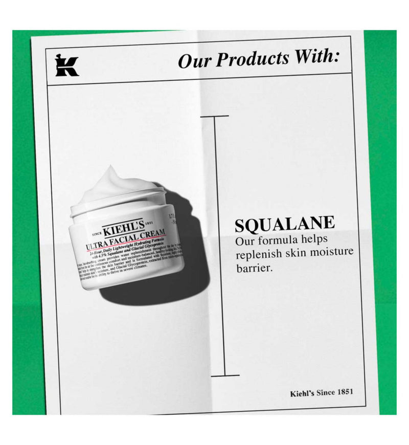 Kiehl's hydration set with refillable moisturiser - British product