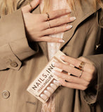Nails.INC French tip almond press on nails 30 (British brand)