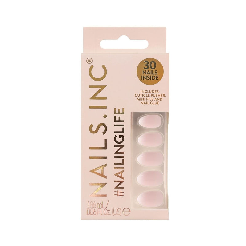 Nails.INC press on nails So Selena Nude Ombre (British brand)