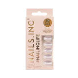 Nails.INC press on nails Pink Glaze Chrome 30 count - British product