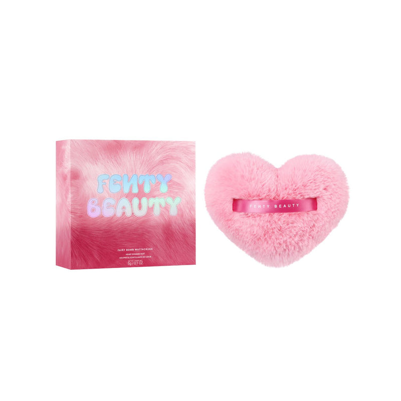 Fenty Beauty Wattacrush Fairy Bomb Puff heart-shaped shimmer powder 5g, imported from the UK