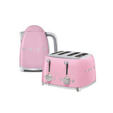 Smeg pink 50s kettle and 4 slice toaster set - British product