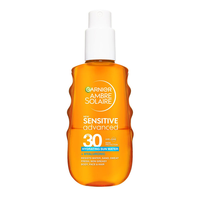 Garnier Ambre Solaire Sun Water SPF 30 sunscreen, UK version