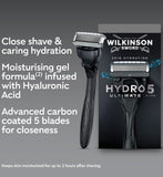 Wilkinson Sword Hydro 5 Ultimate razor blade refills 4 pack, UK version