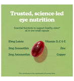 Optase eye supplement vision support 30 softgels (British brand)