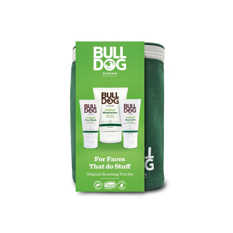 Bulldog Original Grooming Trio men's giftset - British product