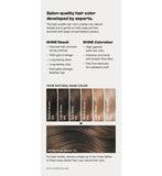 SHINE Professional permanent hair dye dark blond Ibiza - British product