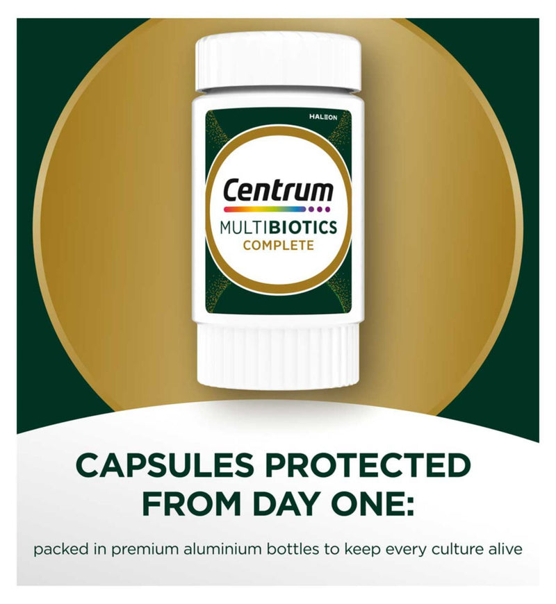 Centrum Multibiotics Complete supplement 30 capsules, UK version