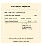 Vegums vitamin C wholefruit gummies 30 count - British product
