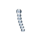 Clarity Celestial Orb double-ended glass dildo 5.4 inches - British product
