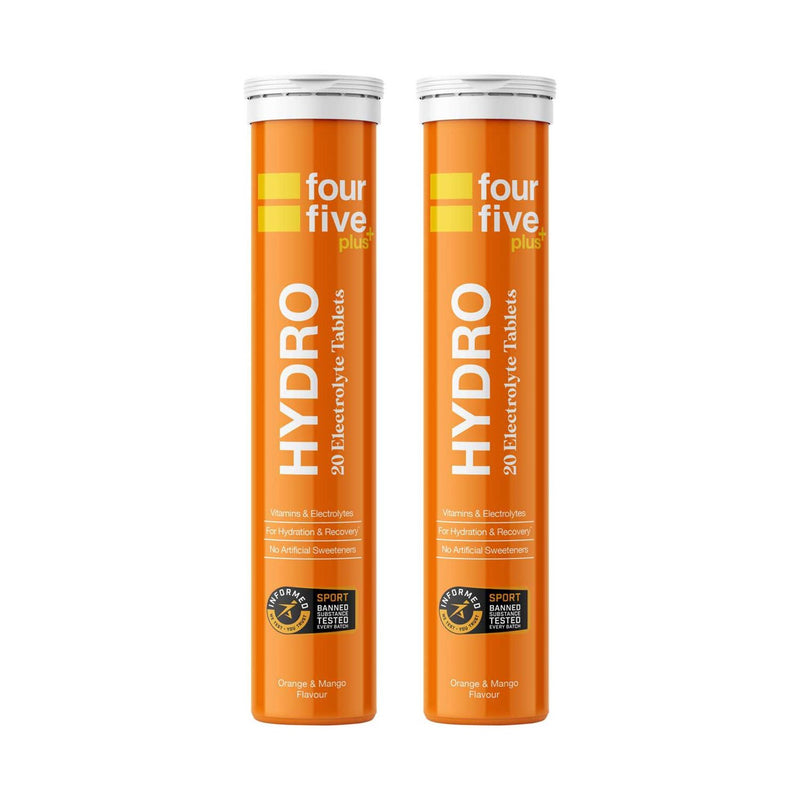 fourfive Orange Mango hydration tablets bundle, UK version