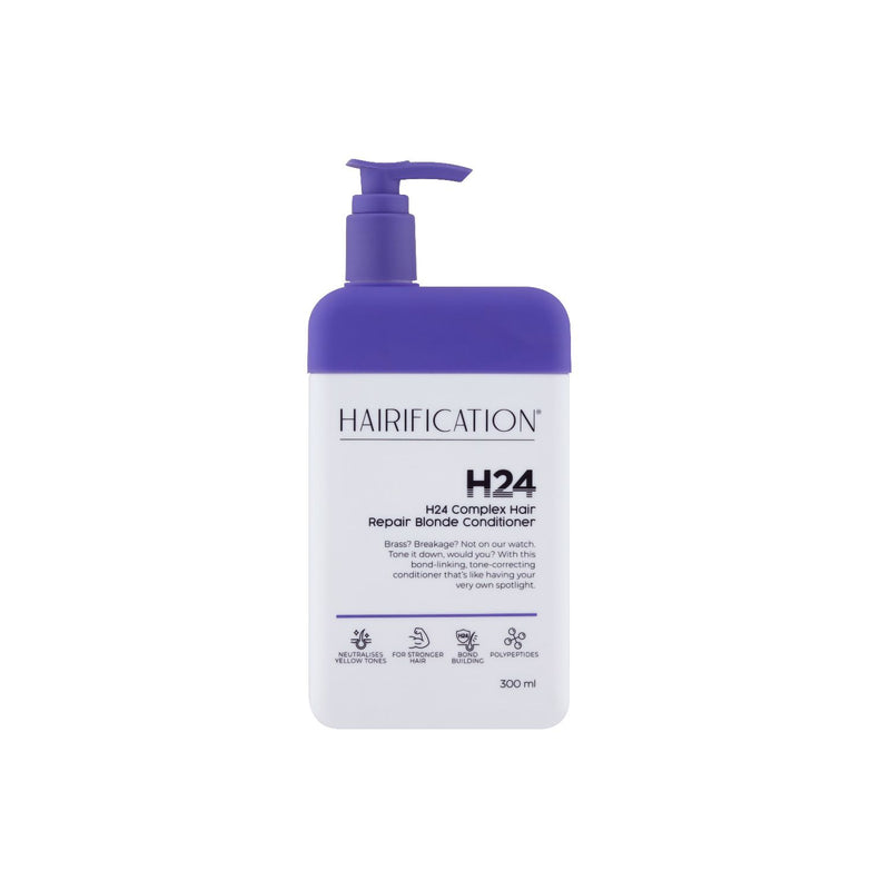 Hairification H24 Complex Blonde Conditioner 300ml, imported from the UK