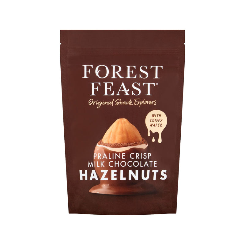Forest Feast praline chocolate hazelnuts 100g (British brand)