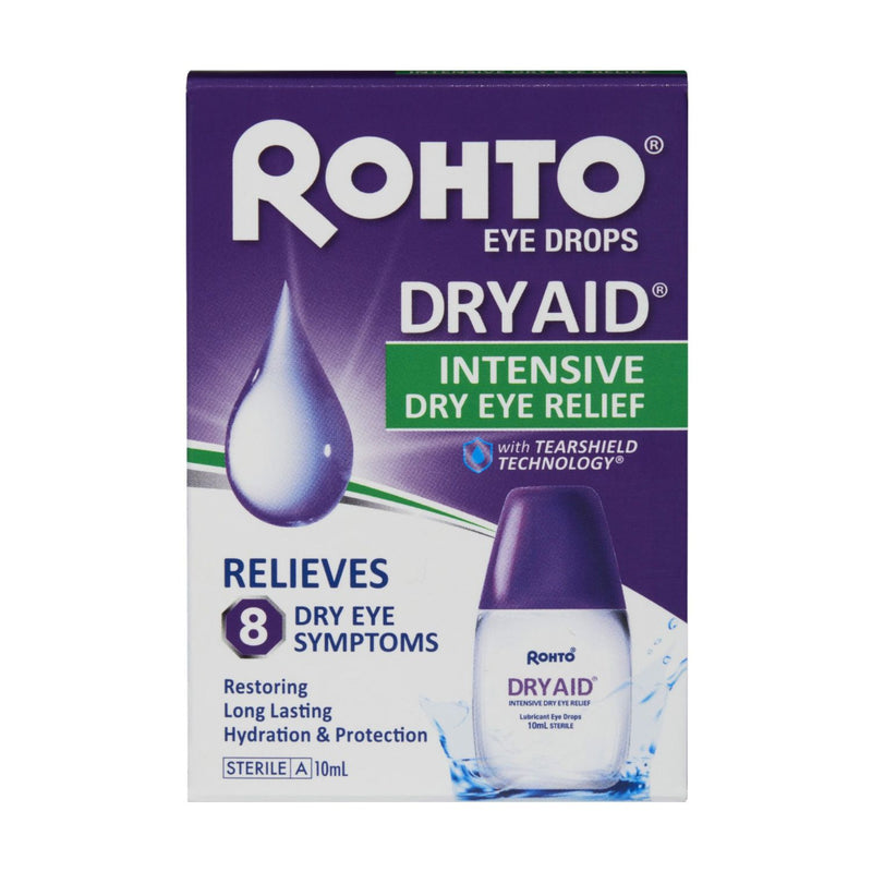 Rohto Dry Aid eye drops 10ml - British product