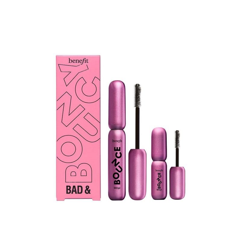 Benefit BADgal Bounce mascara duo full-size and mini, UK version