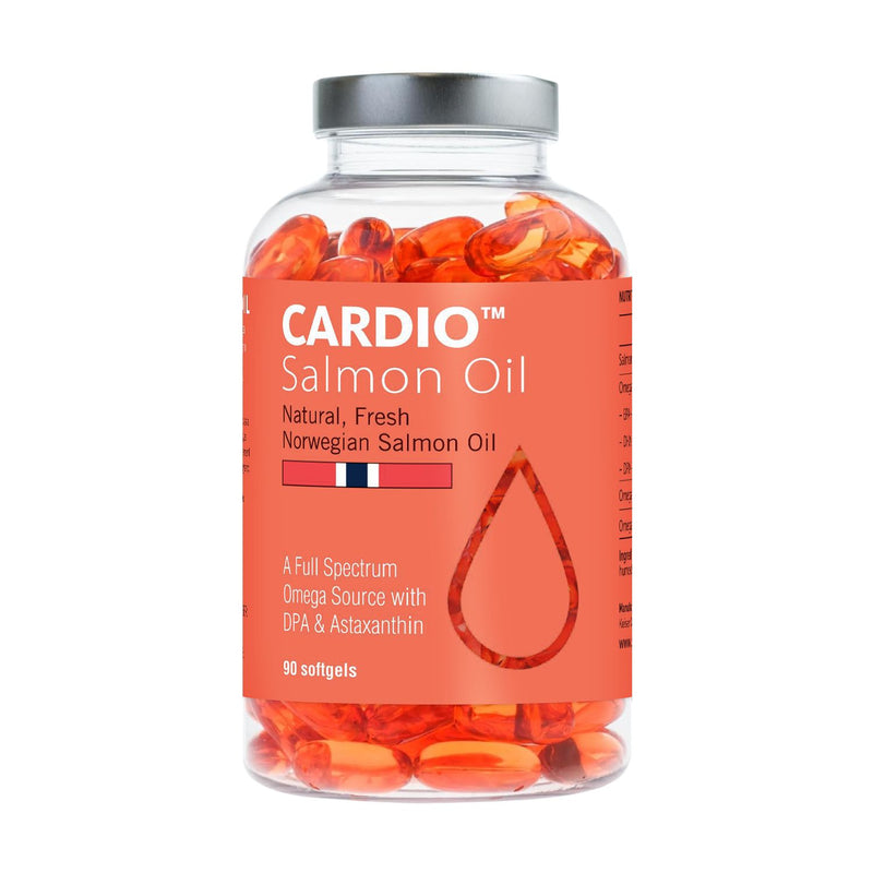 Cardio salmon oil softgels 90, UK version