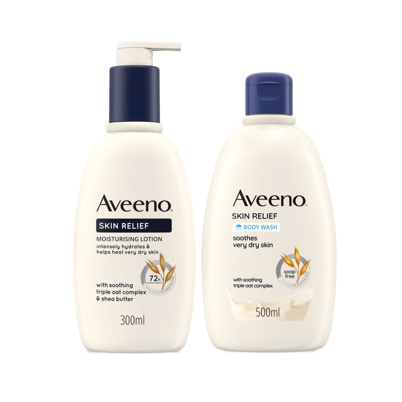 Aveeno Skin Relief Body Wash and Lotion Duo (British brand)