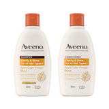 Aveeno apple cider vinegar shampoo conditioner duo 300ml - British product