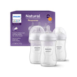 Philips Avent Natural Response baby bottle medium flow 260ml, UK version