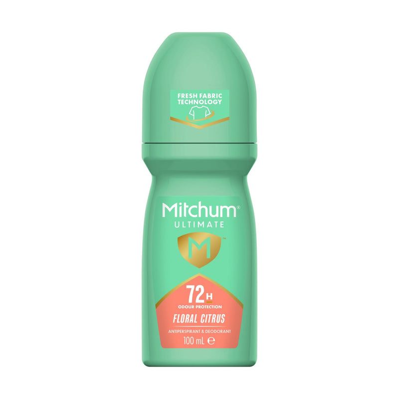 Mitchum Floral Citrus antiperspirant deodorant 100ml, imported from the UK