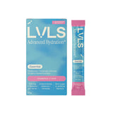 LVLS Advanced Hydration+ electrolyte powder strawberries and cream 10 pack (British brand)