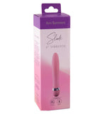 Ann Summers Sleek 6 Inch Vibrator in Pink, imported from the UK