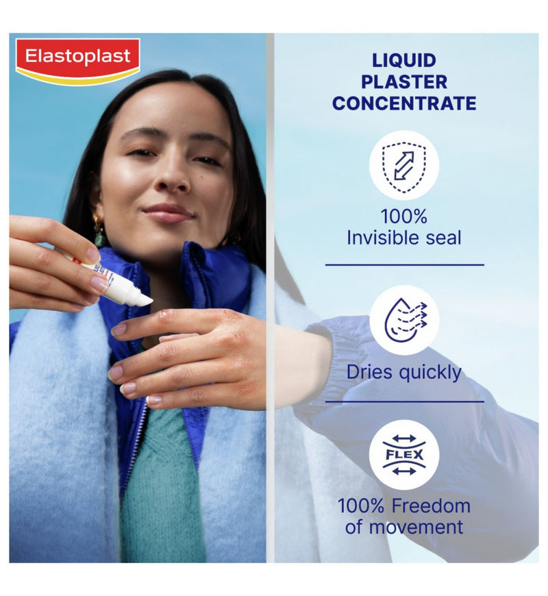 Elastoplast Second Skin liquid plaster 10ml (British brand)