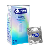 Durex Nude Wide Fit condoms 10 pack (British brand)