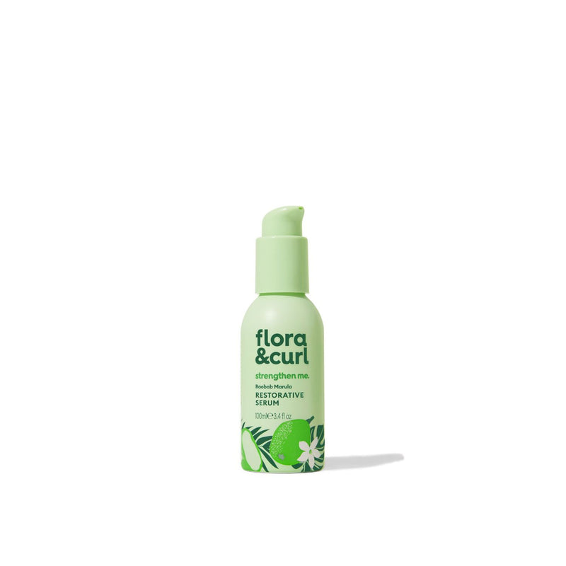 Flora & Curl Baobab Marula Restorative Serum 100ml (British brand)