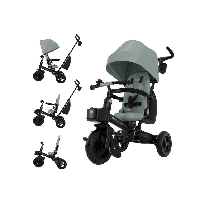 Kinderkraft Aveo 2 Plus tricycle green, UK version