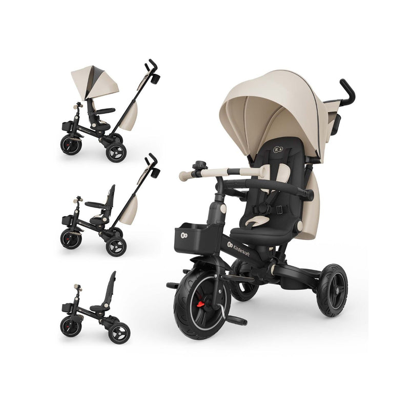 Kinderkraft Spinstep 2 Plus tricycle beige (British brand)