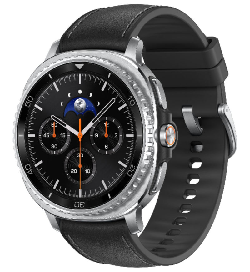 Samsung Galaxy Watch8 Classic 46mm black smartwatch, UK version